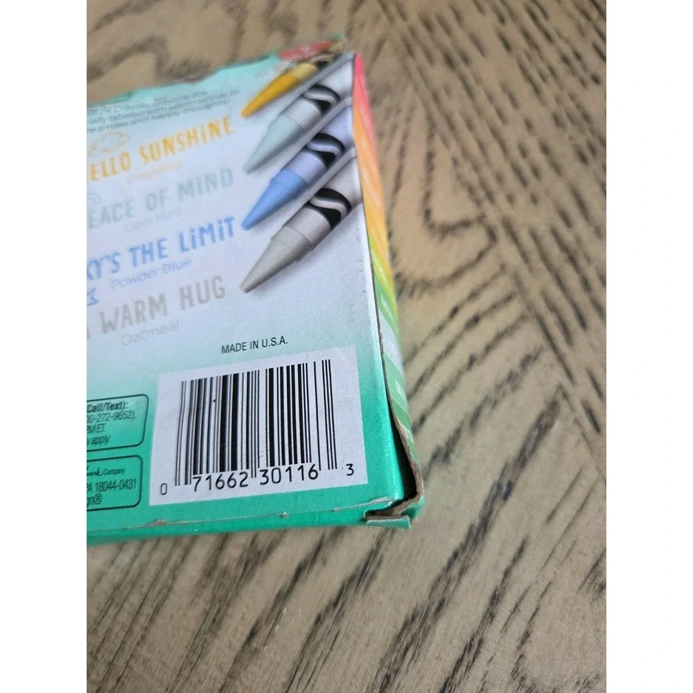 Crayola Crayons Lot  Of 2 Colors of Kindness & Colors of the World 24 Count New